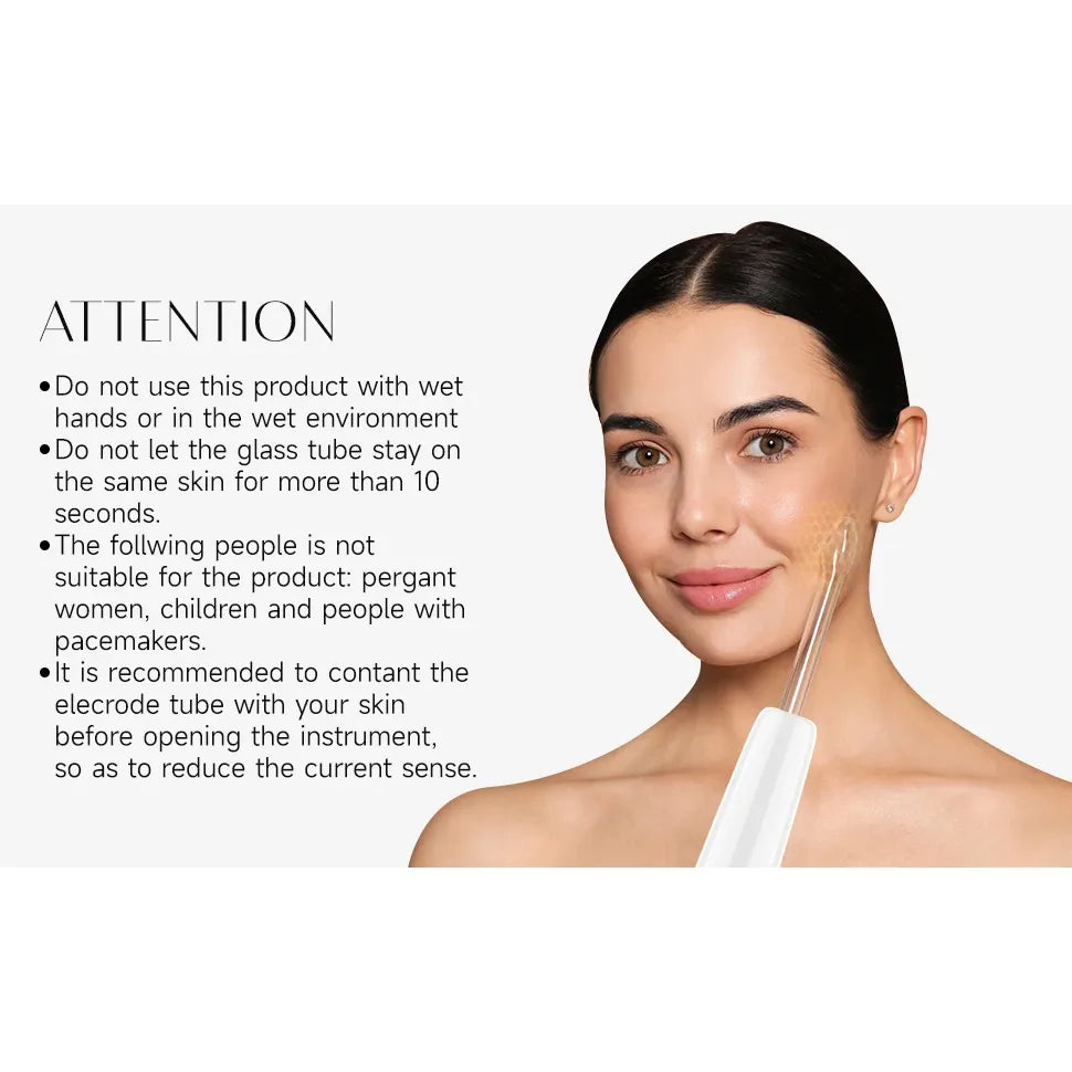 Darsonval Glow Wand – Acne & Anti-Aging Tool