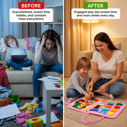 Toddle Montessori Busy Board
