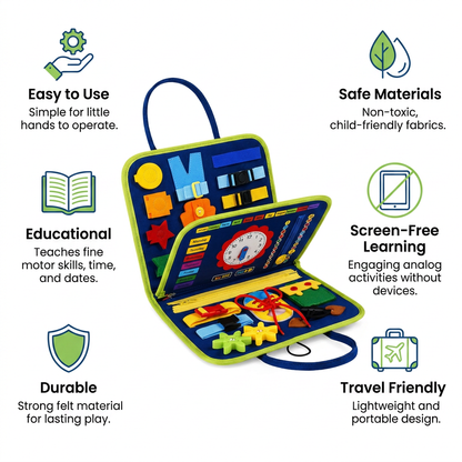 Toddle Montessori Busy Board